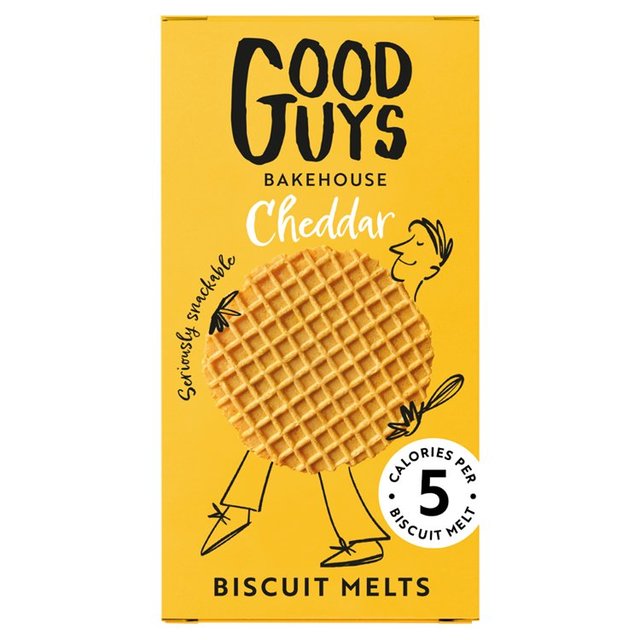 Good Guys Bakehouse Biscuit Melts - Cheddar 50g Botiga