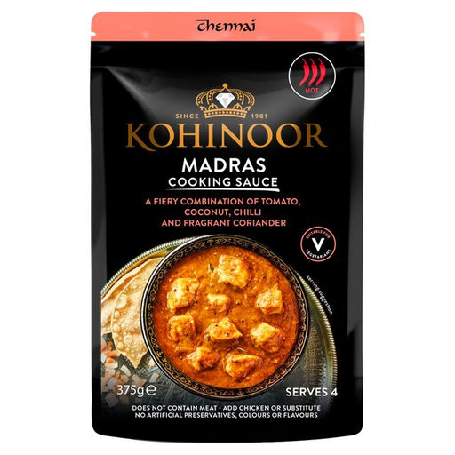 Kohinoor Madras Sauce 375g Botiga