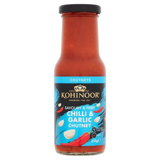 Kohinoor Chilli Garlic Chutney 210g Botiga