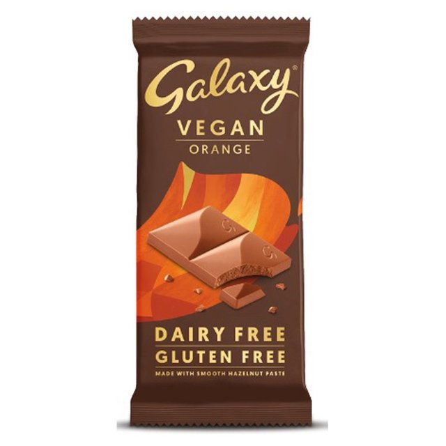 Galaxy Vegan Dairy Free Smooth Orange Chocolate 100g Botiga