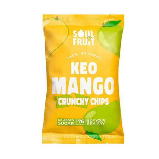 Soul Fruit Freeze Dried Mango Crisps 20g Botiga