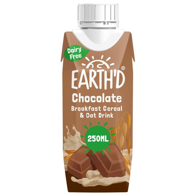 Earth'd Breakfast Cereal & Oat Shake - Chocolate 250ml Botiga