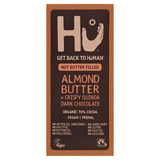 Hu Almond Butter & Crispy Quinoa Dark Chocolate 60g Botiga