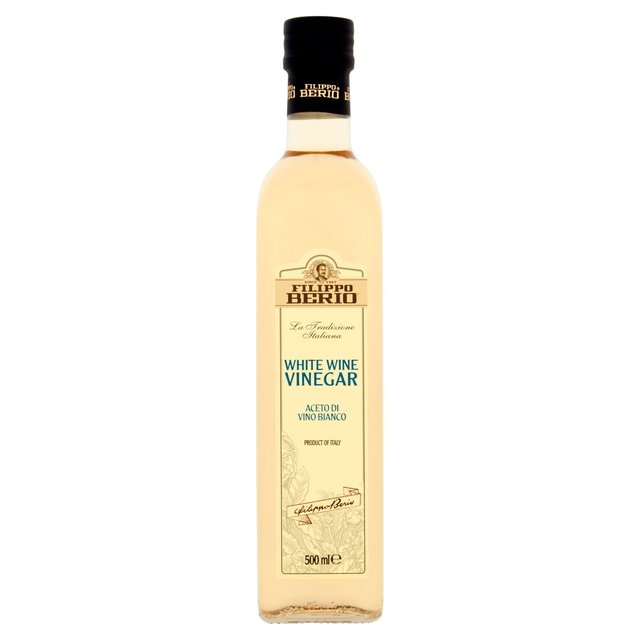 Filippo Berio White Wine Vinegar 500ml Botiga