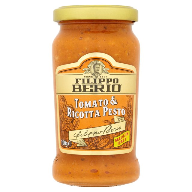 Filippo Berio Tomato & Ricotta Pesto 190g Botiga