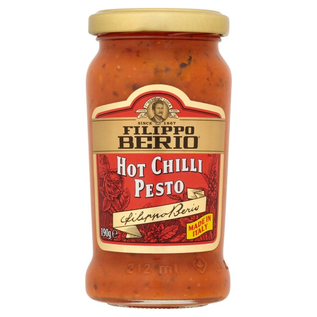 Filippo Berio Hot Chilli Pesto 190g Botiga