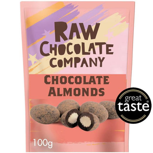 The Raw Chocolate Company Chocolate Almonds 100g Botiga