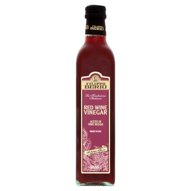 Filippo Berio Red Wine Vinegar 500ml Botiga