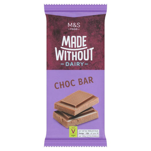 M&S Made Without Milk Chocolate Bar 85g Botiga