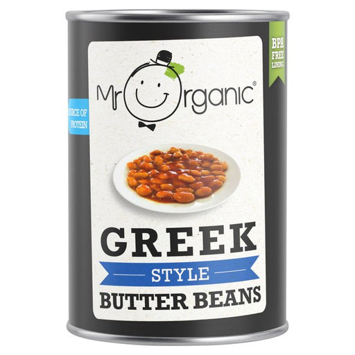 Mr Organic Greek Style Butter Beans 400g Botiga