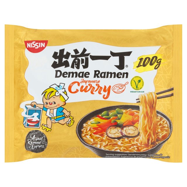 Nissin Demae Ramen Japanese Curry Noodles 100g Botiga