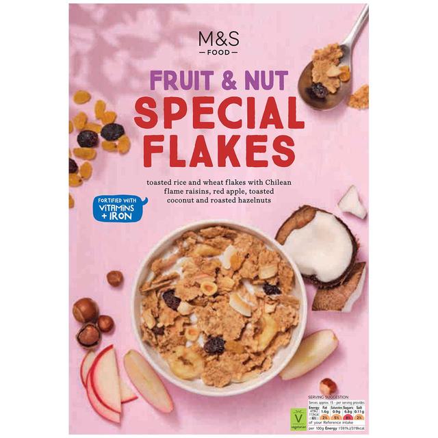 M&S Fruit & Nut Special Flakes 450g Botiga