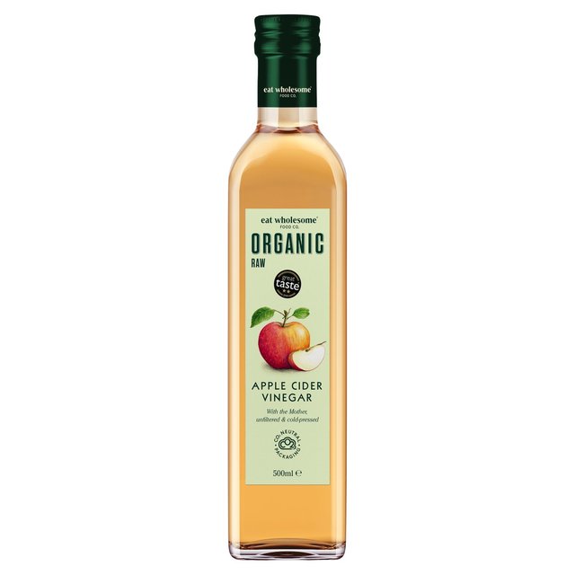 Eat Wholesome Organic Raw Apple Cider Vinegar with Mother 500ml Botiga