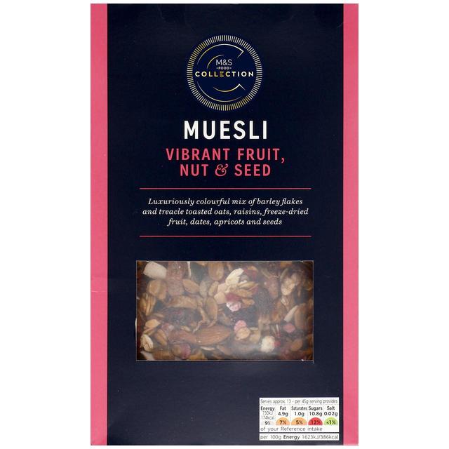 M&S Collection Fruit Nut & Seed Muesli 600g Botiga