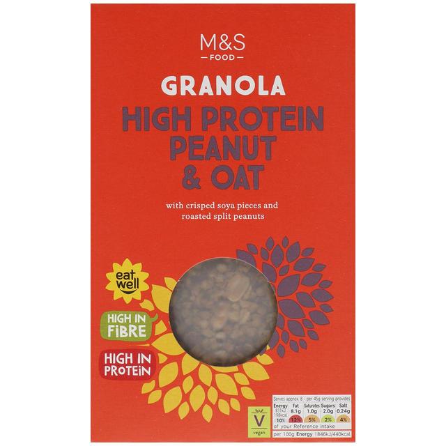 M&S High Protein Peanut & Oat Granola 400g Botiga