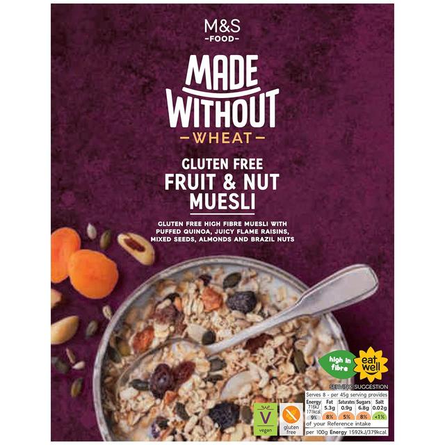 M&S Made Without Fruit & Nut Muesli 360g Botiga