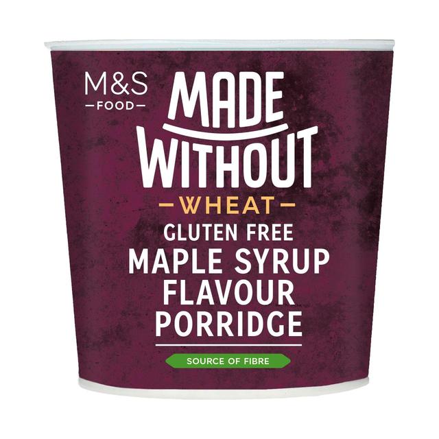 M&S Made Without Maple Syrup Flavour Porridge Pot 70g Botiga