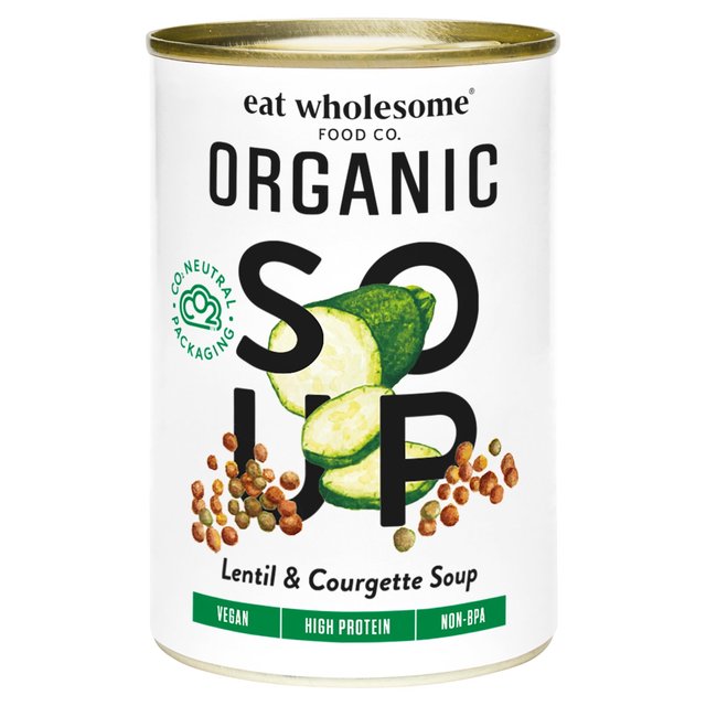 Eat Wholesome Organic Lentil & Courgette Soup 400g Botiga