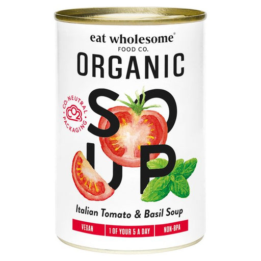 Eat Wholesome Organic Italian Tomato & Basil Soup 400g Botiga