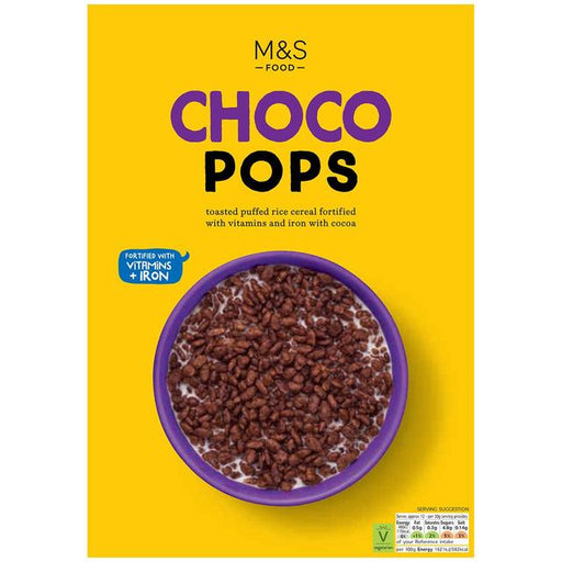 M&S Choco Pops 375g Botiga