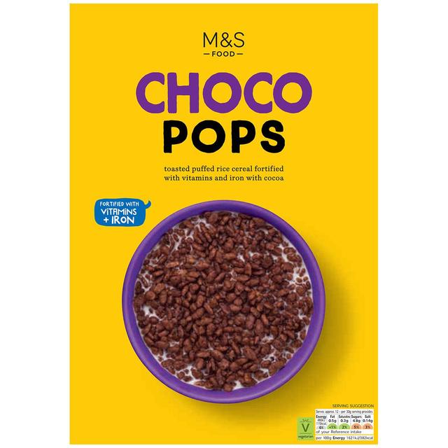 M&S Choco Pops 375g Botiga