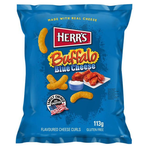 Herrs Buffalo Blue Cheese Curls 113g Botiga