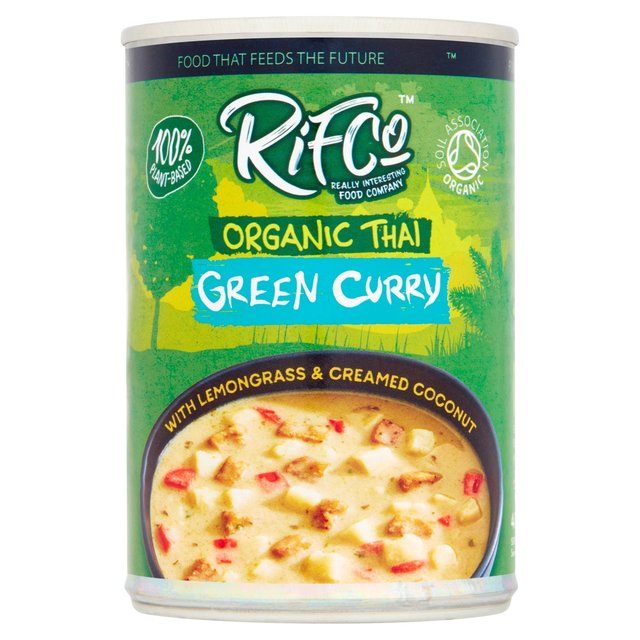 Rifco Organic Free From Thai Green Curry 400g Botiga