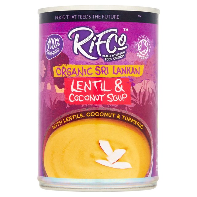 Rifco Organic Free From Sri Lankan Lentil & Coconut Soup 400g Botiga