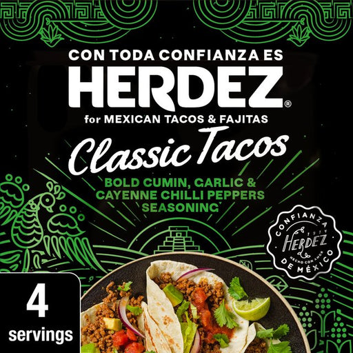 Herdez Classic Taco Seasoning 25g Botiga