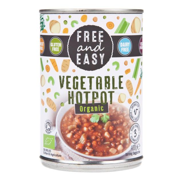 Free and Easy Organic Free From Vegetable Hotpot 400g Botiga