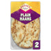 Patak's Plain Naan Breads 2 per pack Botiga