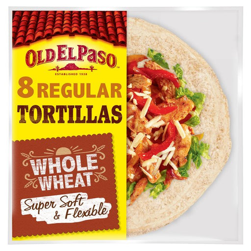 Old El Paso Wholewheat Flour Tortilla Wraps 8 per pack Botiga