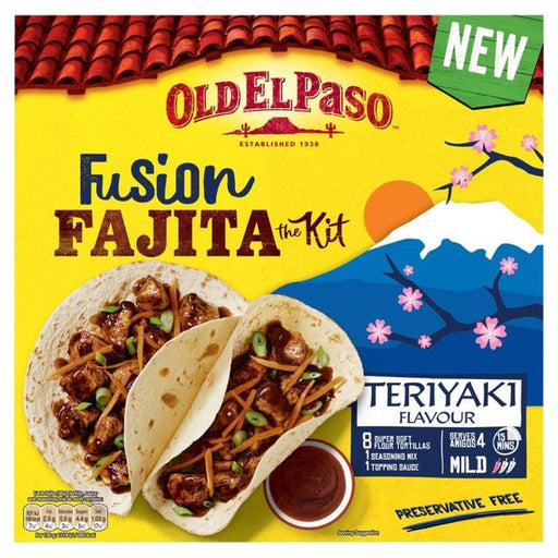 Old El Paso Mexican Fusion Teriyaki Flavour Fajita Kit 451g Botiga