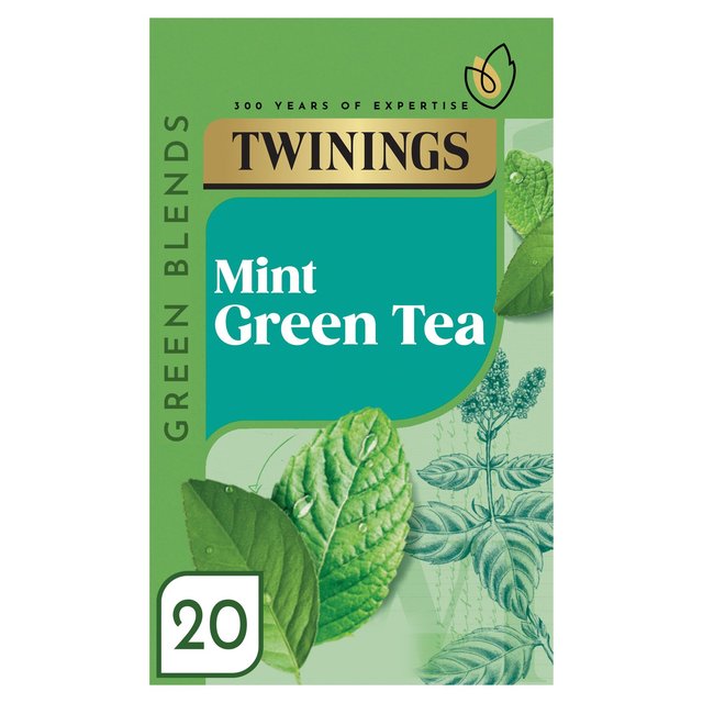 Twinings Mint Green Tea 20 per pack Botiga