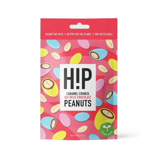 H!P Caramel Crunch Chocolate Peanuts 90 g 90 per pack Botiga