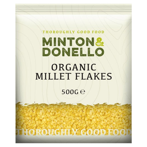 Mintons Good Food Organic Millet Flakes 500g Botiga