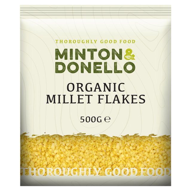 Mintons Good Food Organic Millet Flakes 500g Botiga