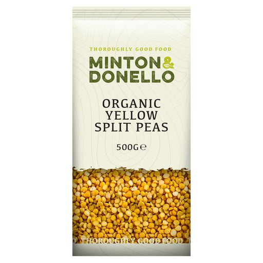 Mintons Good Food Organic Yellow Split Peas 500g Botiga