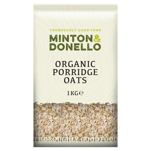 Mintons Good Food Organic Porridge Oats 1kg Botiga