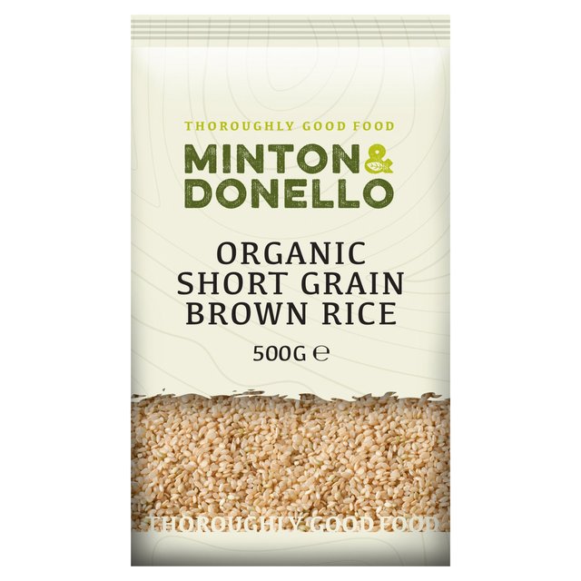 Mintons Good Food Organic Short Grain Brown Rice 1kg Botiga