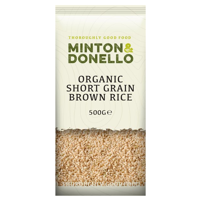 Mintons Good Food Organic Short Grain Brown Rice 500g Botiga