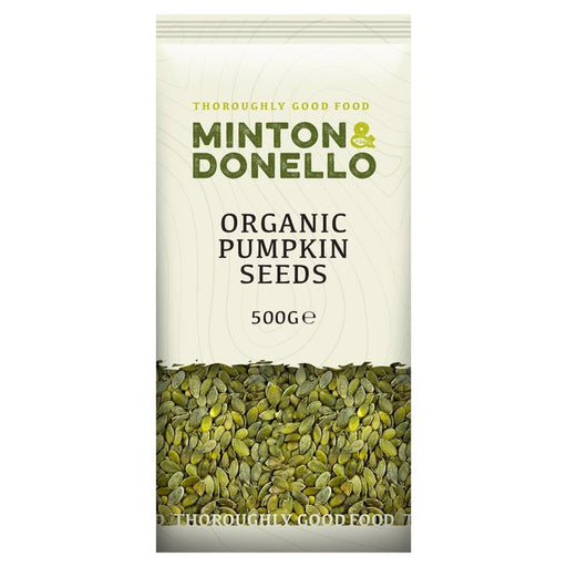 Mintons Good Food Organic Pumpkin Seeds 500g Botiga