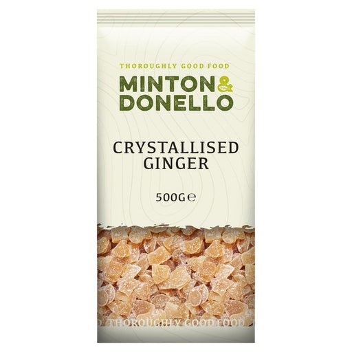 Mintons Good Food Crystallised Ginger 500g Botiga