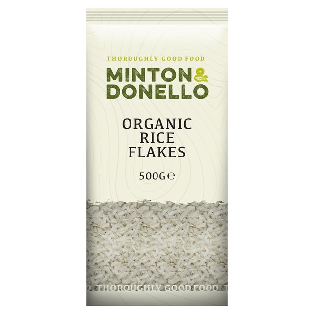 Mintons Good Food Organic Rice Flakes 500g Botiga