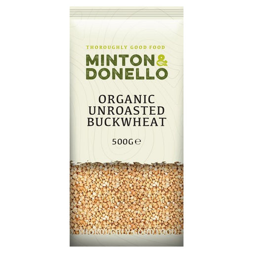 Mintons Good Food Organic Unroasted Buckwheat 500g Botiga