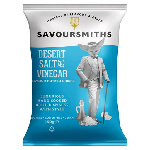 Savoursmiths Desert Salt & Vinegar Luxury Crisps 150g Botiga