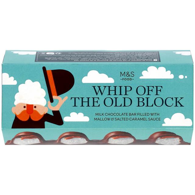 M&S Whip Off The Old Block Chocolate Bar 200g Botiga