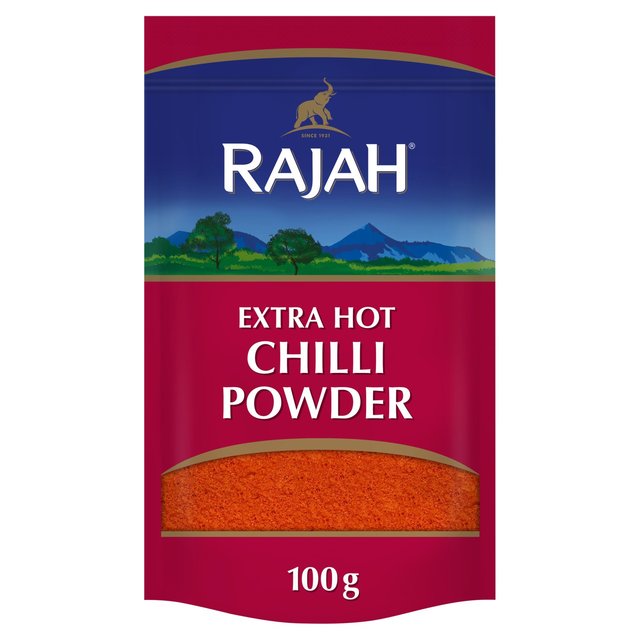 Rajah Spices Ground Extra Hot Chilli Powder 100g Botiga