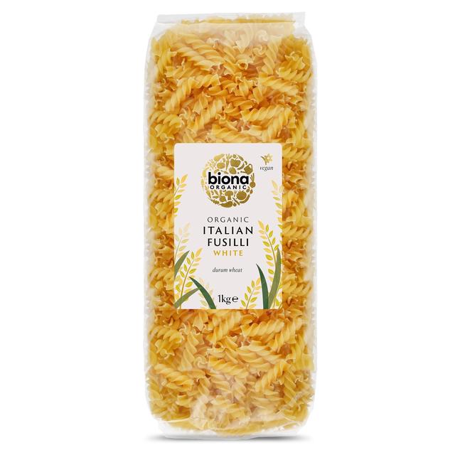 Biona Organic White Fusilli Pasta 1kg Botiga