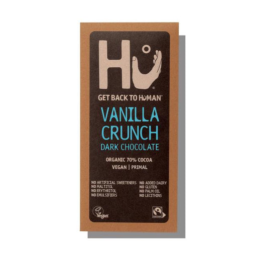 Hu Vanilla Crunch Dark Chocolate 60g Botiga